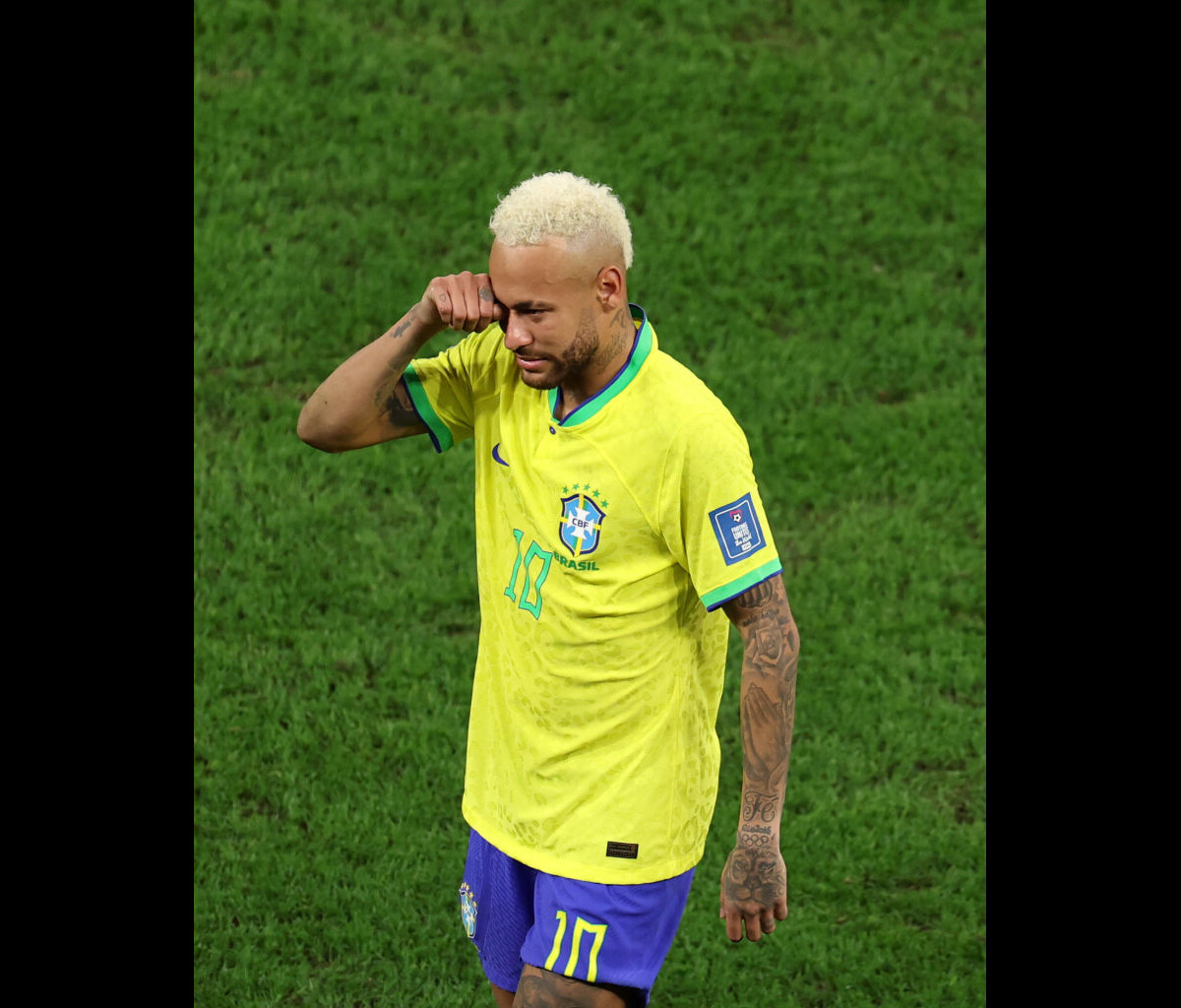 Foto Neymar Est Desolado Ap S A Elimina O Do Brasil Purepeople