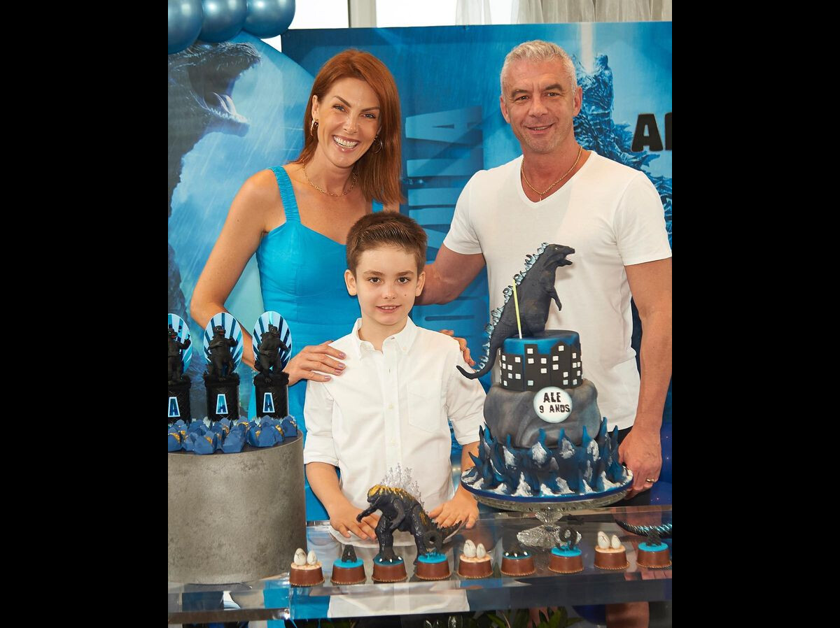 Foto Ana Hickmann e Alexandre Corrêa são pais de Alexandre de 9 anos