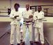 Seu Jorge, Wagner Moura e Lázaro Ramos treinam com Anderson Silva nos EUA