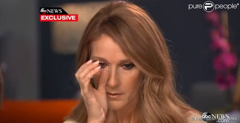 Céline Dion chora ao falar da batalha do marido, René Angélil, contra o câncer: 'Tenho que alimentá-lo'