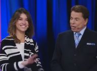 De surpresa, Silvio Santos testa a filha Rebeca Abravanel em programa do SBT