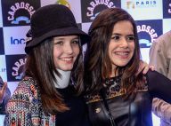De colar cervical, Larissa Manoela lança filme 'Carrossel' com Maisa Silva