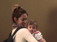 Dani Monteiro leva o filho Bento, de quase três meses, para passeio por shopping