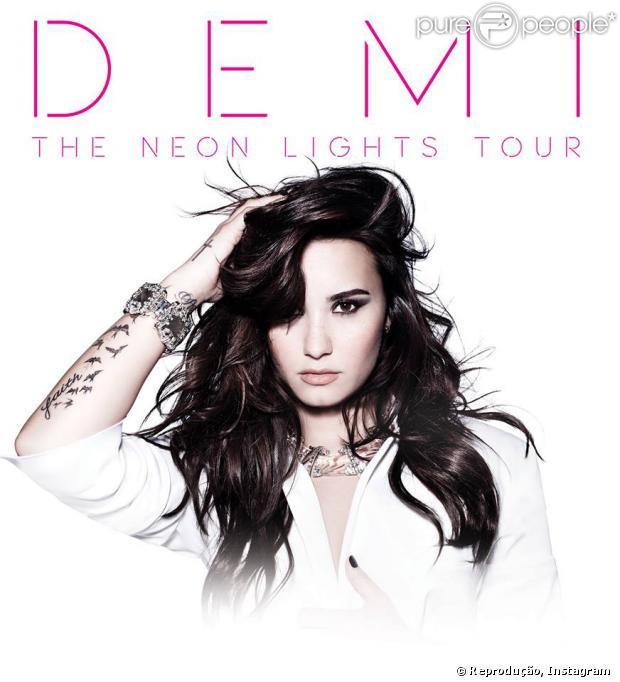 Demi Lovato vai sair em turnê com a 'The Neon Lights Tour', em 1 de outubro de 2013