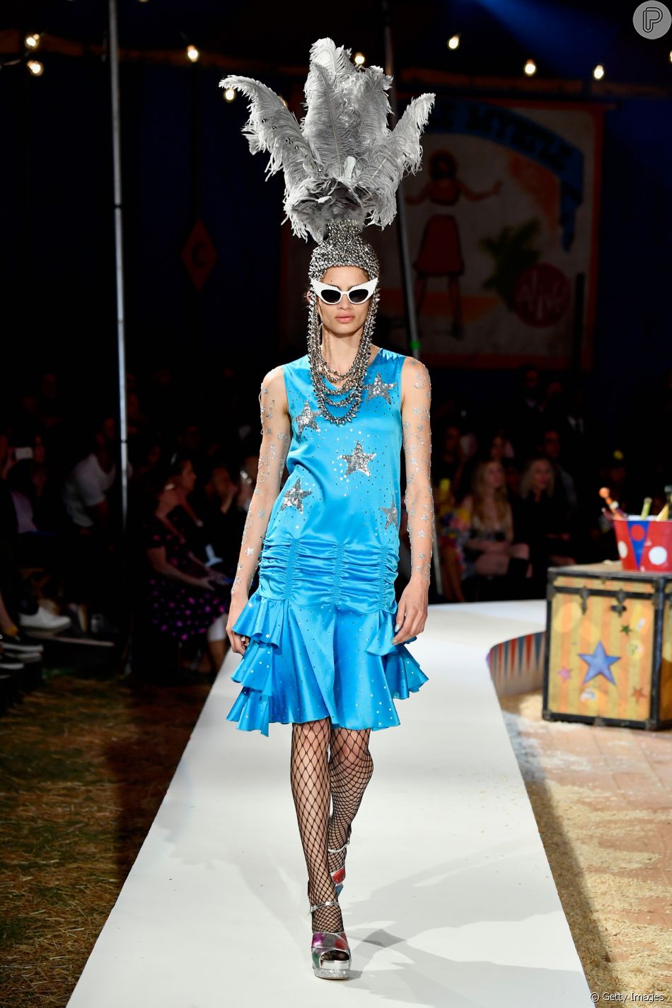 As meias-calÃ§as foram o destaque das produÃ§Ãµes de Jeremy Scott