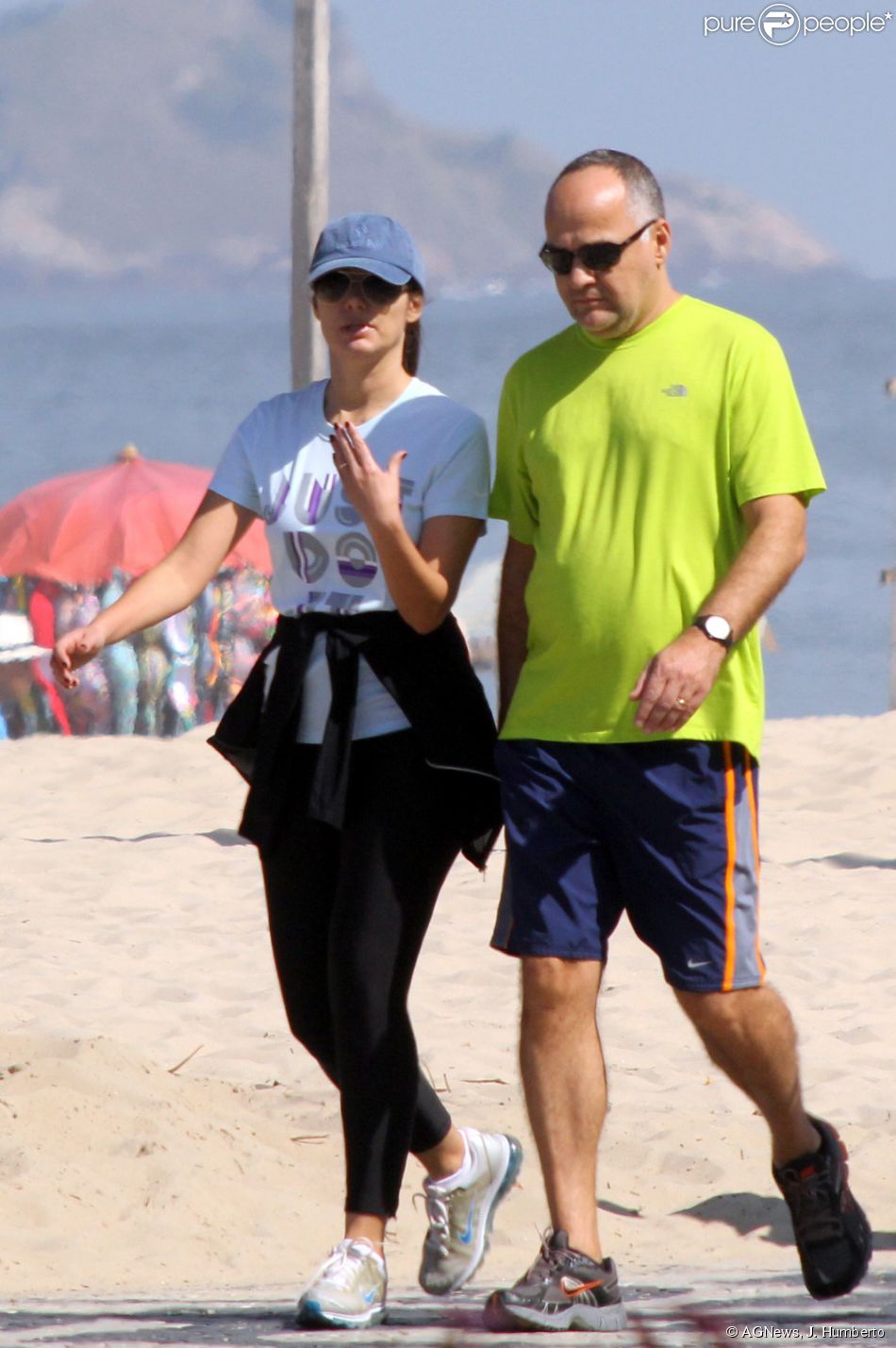 Patrícia Poeta e o marido, Amauri