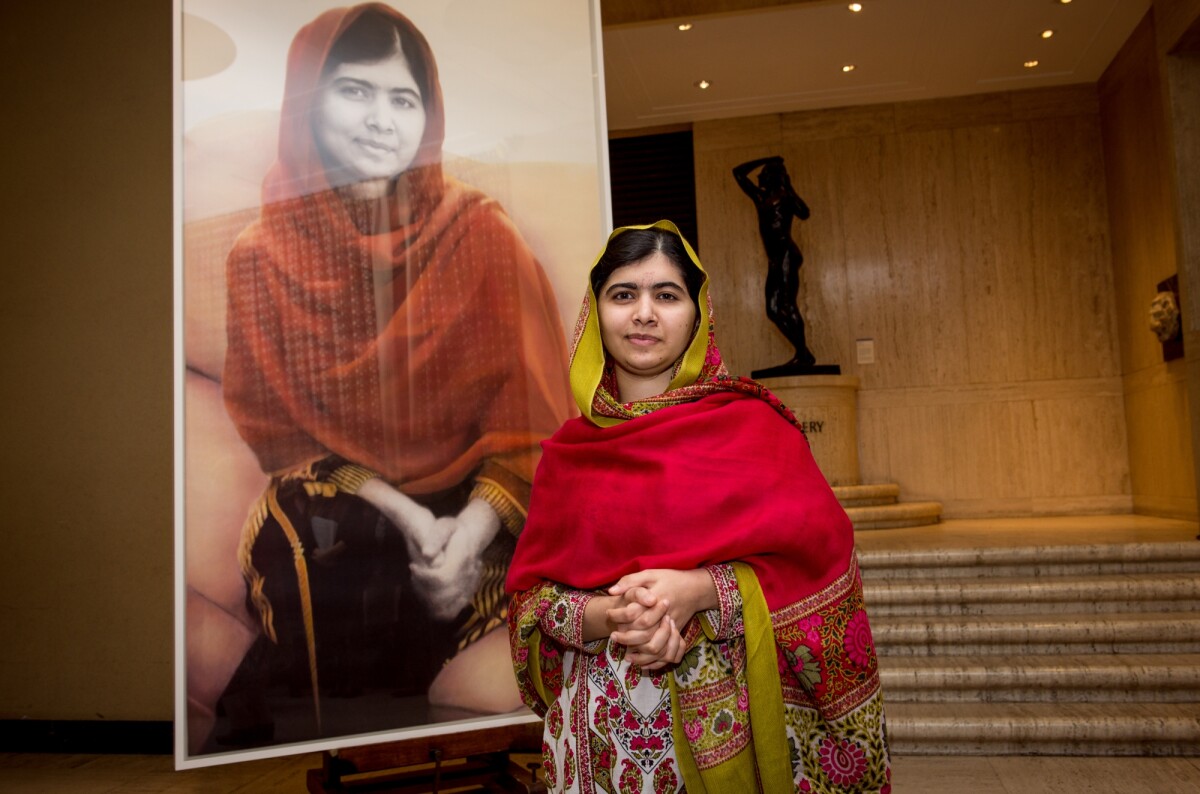 Foto Malala Yousafzai Se Tornou A Ganhadora Do Pr Mio Nobel Da Paz