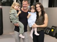 Kyra Gracie e Malvino Salvador levam filhas para inauguração de academia. Fotos!
