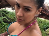 Simone posta foto de biquíni em viagem ao México: 'Uma encolhida na barriga'