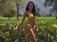 Adriana Sant'anna, de biquíni, exibe corpo sequinho em viagem ao Peru. Foto!