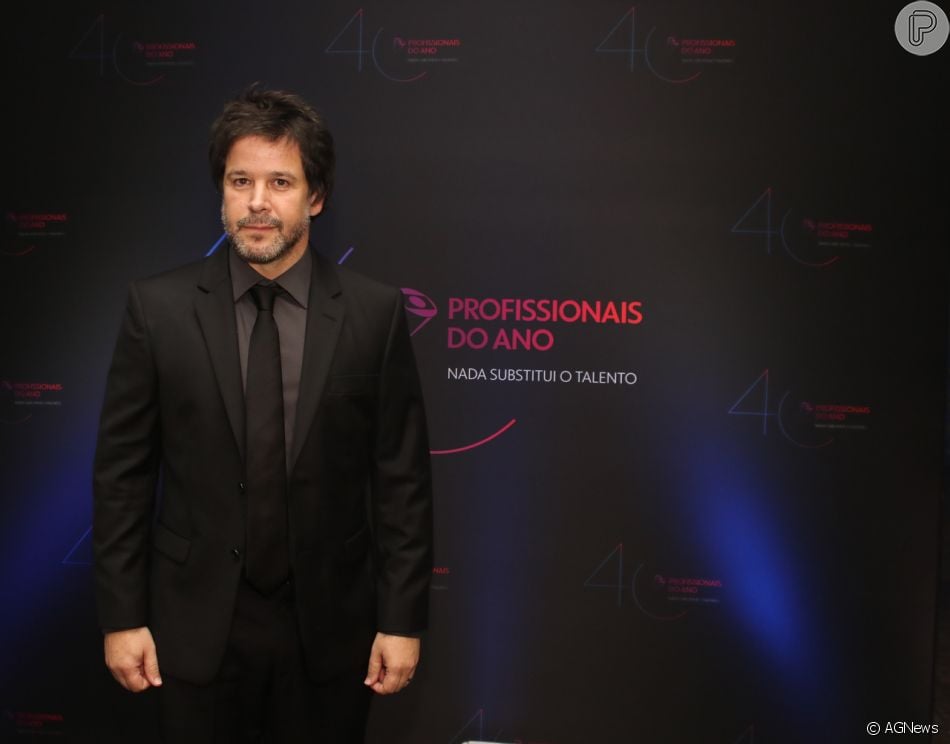 Murilo BenÃ­cio marcou presenÃ§a no PrÃªmio Profissionais do Ano, em SÃ£o Paulo, nesta quinta-feira, 27 de setembro de 2018