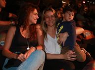 Fernanda Gentil leva filho, Gabriel, e namorada, Priscila, a espetáculo. Fotos!