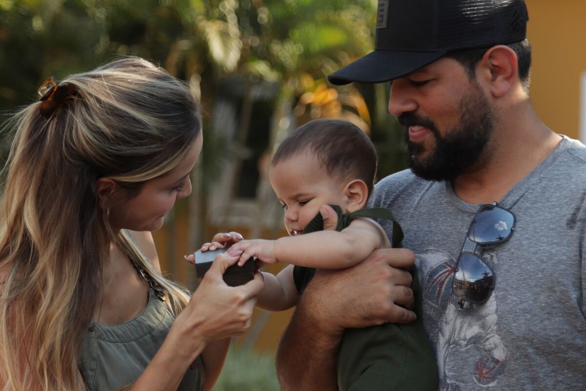 Foto Biah Rodrigues e Sorocaba escolheram o haras da família do cantor