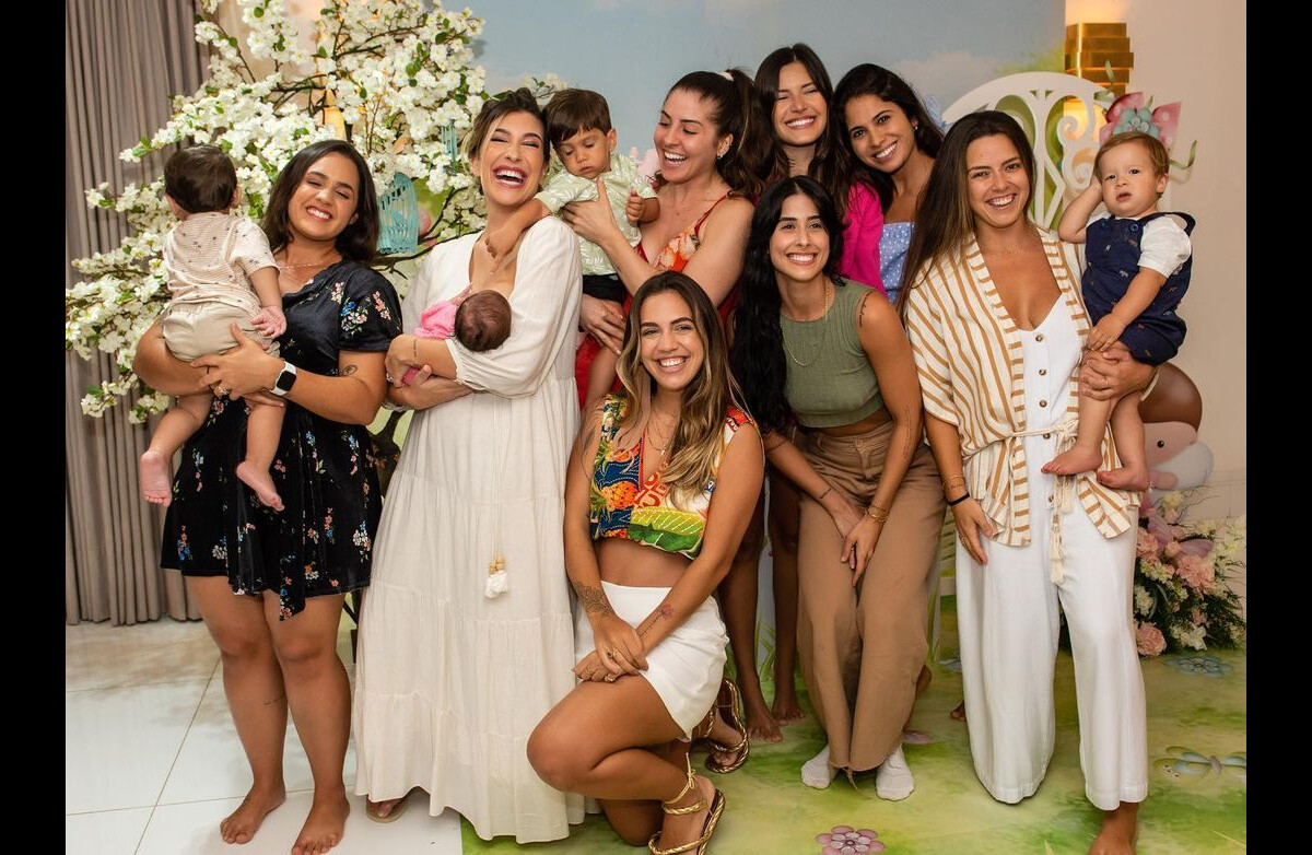 Foto Lorena Improta Mostrou A Fam Lia Reunida Para A Festa De Um M S