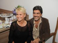 Xuxa leva o namorado, Junno Andrade, à inauguração de sua quinta casa de festas