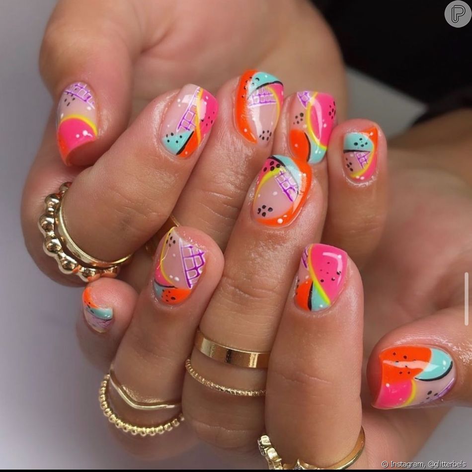 Unhas Decoradas Simples Bonitas E Criativas Em Mais De 60 Fotos