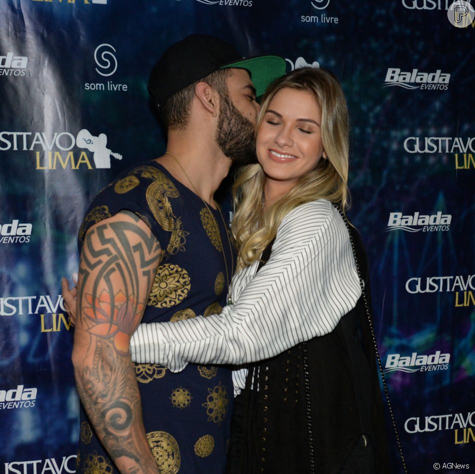 Gusttavo Lima E Andressa Suita Cantor Publica Fotos Ntimas Do Casal E