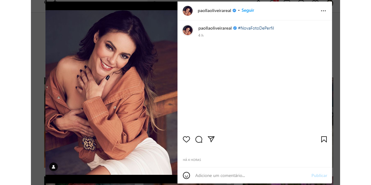 Foto Paolla Oliveira Sem Suti Purepeople