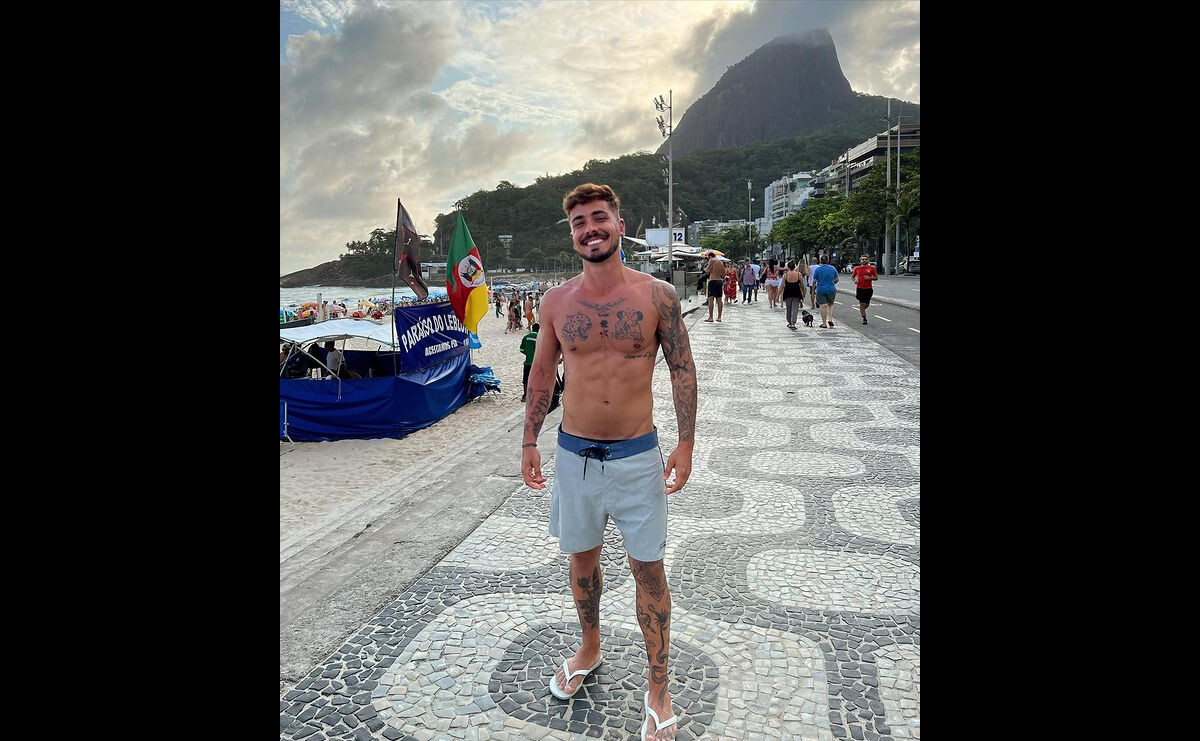 Foto BBB 23 o influenciador Rafael Ribeiro é apaixonado por tatuagens