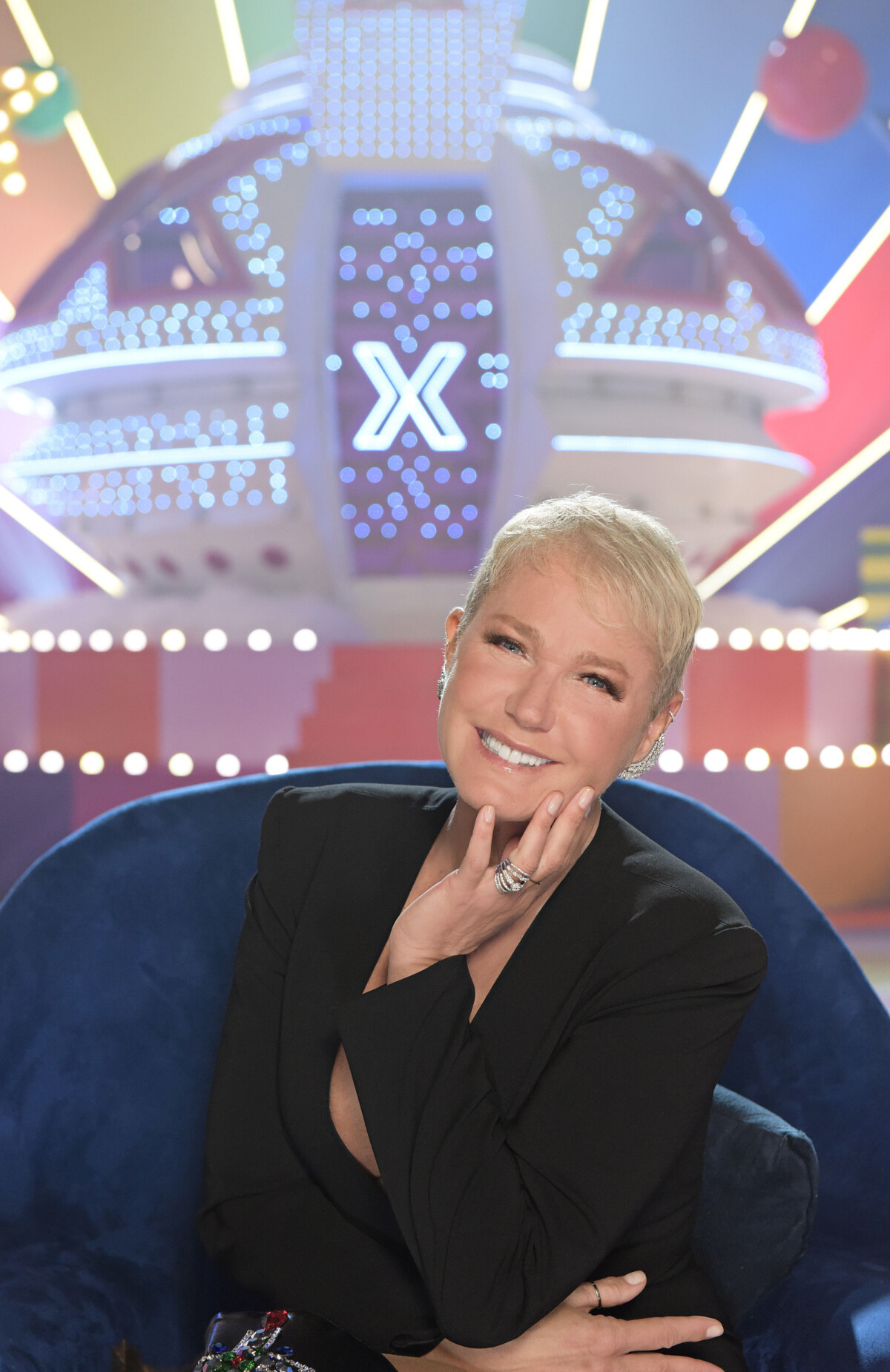 Foto Xuxa Meneghel foi ao Mais Você de Ana Maria Braga divulgar o