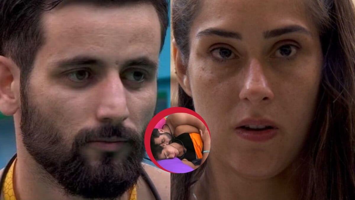 Foto O Que Rolou No Bbb Matteus E Deniziane V O Para Debaixo De