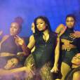 Nicki Minaj se apresenta no evento 'Tidal X: 1020', nos EUA, nesta terça-feira, 20 de outubro de 2015