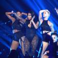 Nicki Minaj se apresenta no evento 'Tidal X: 1020', nos EUA, nesta terça-feira, 20 de outubro de 2015