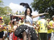 Carnaval: Emanuelle Araújo estreia como rainha de bateria de bloco em SP. Fotos!