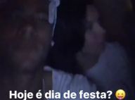 Vídeo: Neymar festeja com Thiaguinho e Fernanda Souza após vitória do Barcelona