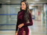 Ex-BBB Mayla diz que chorou após interação com Justin Bieber: 'Realizada'