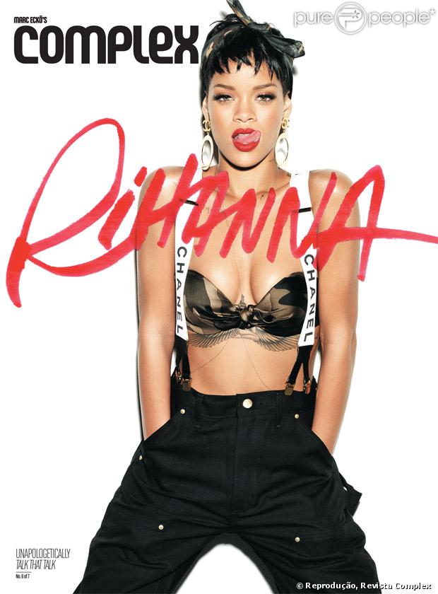 Rihanna comentou sobre o dueto que fez com o namorado (ou ex-namorado) Chris Brown: 'Não é da conta de ninguém'