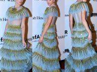 Fiorella Mattheis usa look com bordado de cristal de R$ 205 mil em baile. Fotos!