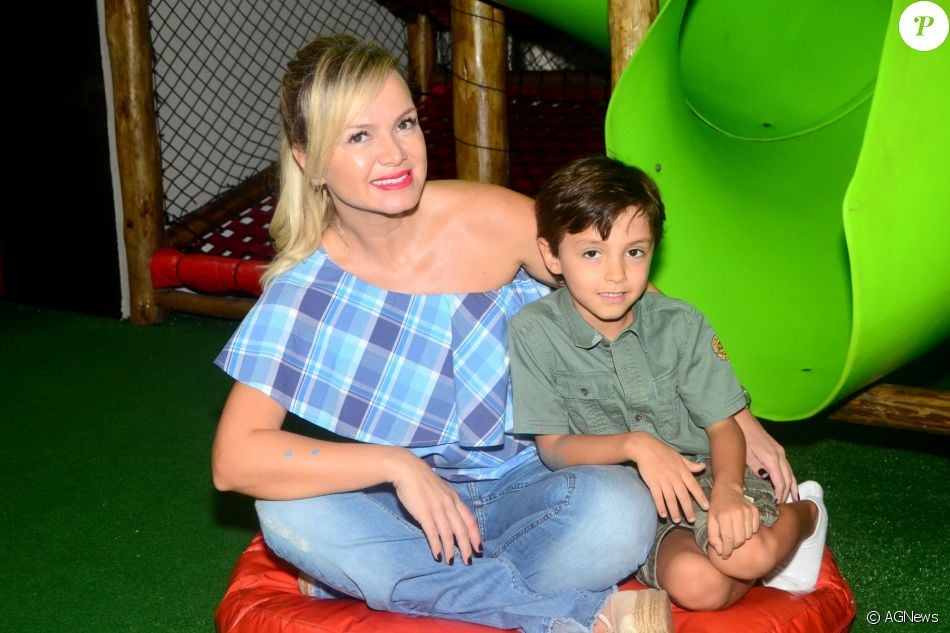 Eliana já é mãe de Arthur, de 5 anos