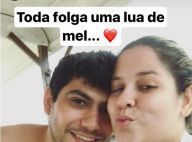 Marília Mendonça curte viagem romântica com o noivo, Yugnir: 'Lua de mel'