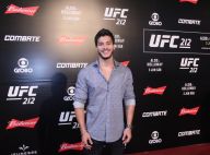 Arthur Aguiar e Débora Nascimento marcam presença no UFC, no Rio de Janeiro