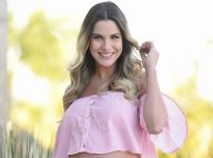 Grávida, Andressa Suita mostra barriga e fala de looks: '9 meses e calça jeans'