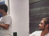 Tatá Werneck e Rafael Vitti jantam com amigos após viagem pela Europa