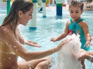 Deborah Secco curte parque aquático com a filha, Maria Flor, no Ceará: 'Sereia'