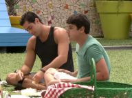 'BBB 14': Bruno De Luca dá cantada em Angela e deixa Marcelo com ciúmes
