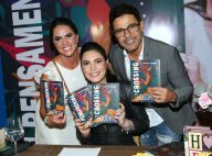 Zezé Di Camargo leva a noiva, Graciele Lacerda, a evento com a família. Fotos!