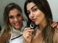 Vivian Amorim valoriza bronzeamento com fita isolante: 'Pele mais dourada'