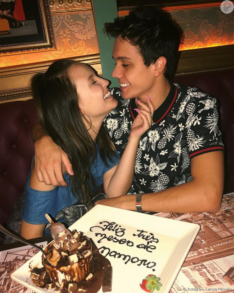 Larissa Manoela E Leo Cidade Comemoraram Tr S Meses De Namoro Na Ltima