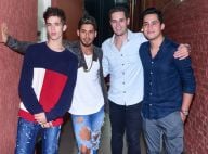 João Guilherme se reúne com irmãos em gravação de DVD do pai, Leonardo. Fotos!