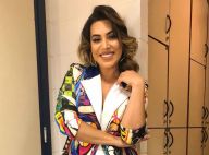 Naiara Azevedo explica look colorido em programa de TV: 'Estampa traduz tudo'
