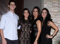 Fátima Bernardes, nos EUA, adia comemoração de Dia das Mães: 'Não achei voo'
