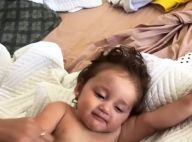 Yanna Lavigne mostra Bruno Gissoni fazendo cócegas em filha, Madalena. Vídeo!