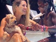 Giovanna Ewbank mostra a filha, Títi, adestrando filhote de pet: 'É muito amor'