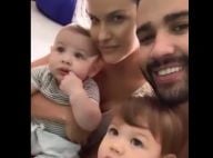 Andressa Suita e Gusttavo Lima curtem filhos após viagem romântica. Vídeo!