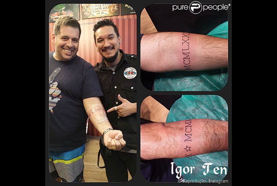 leandro hassum faz tatuagens no bra 231 o e presta homenagem 224 leandro hassum faz tatuagens no bra 231 o e presta homenagem 224