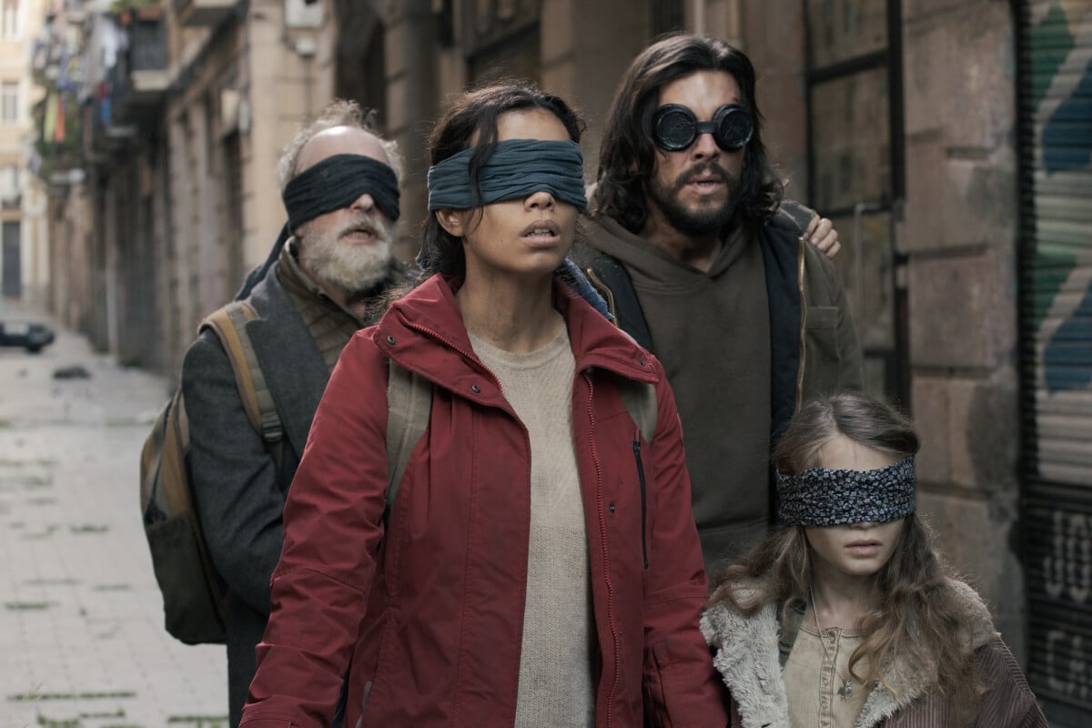 Foto Bird Box Barcelona sequência do filme estrelado por Sandra